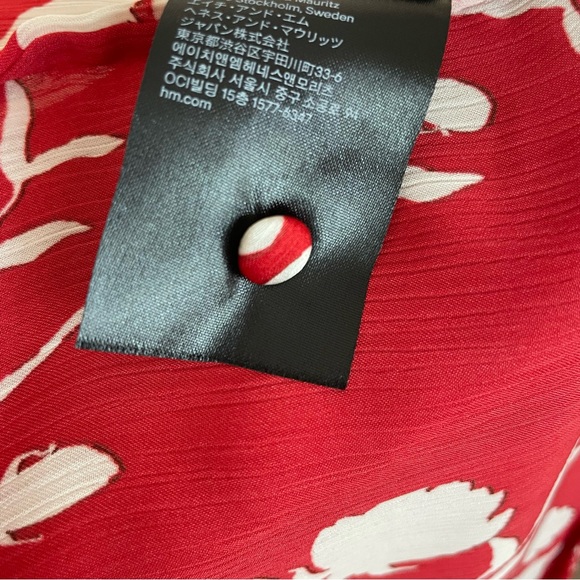 Johanna Ortiz Vibrant Red and Cream Maxi Dress - Picture 15 of 15